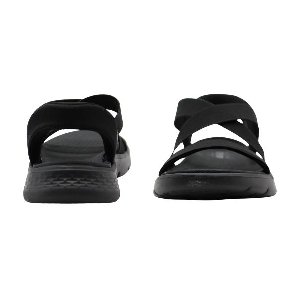 SKECHERS Slip-Ins ブラック スポーツサンダル スケッチャーズ SKECHERS スリップインズ リボルテッド SS