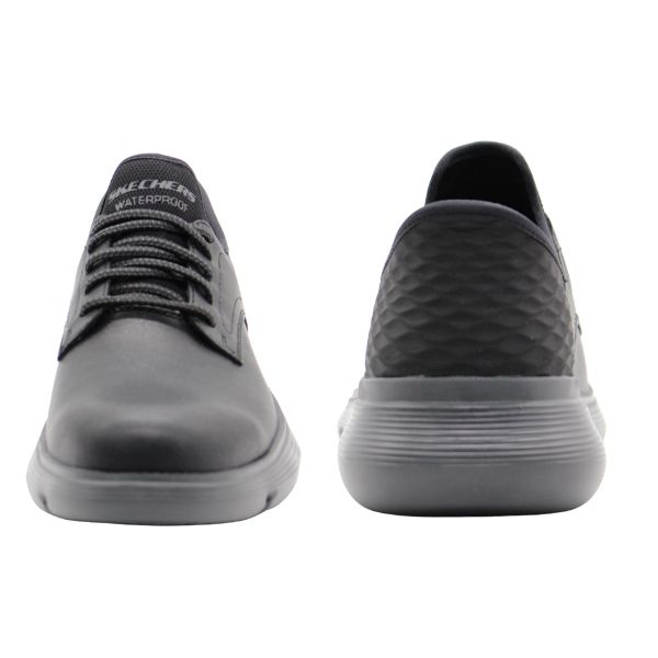 SKECHERS（スケッチャーズ） スニーカー メンズ スリッポン 靴 黒