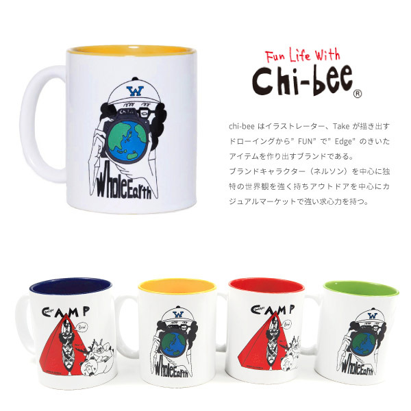 ホールアース WHOLE EARTH マグカップ Good night camp CxW MUG 