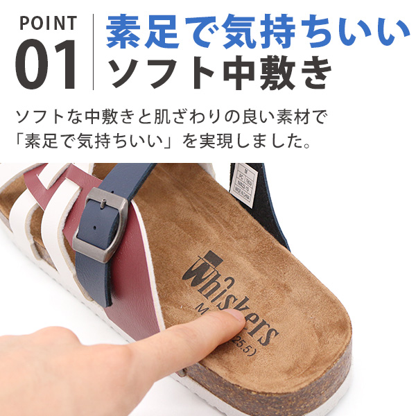 サンダル メンズ 靴 コンフォートサンダル ソフト 快適 歩き