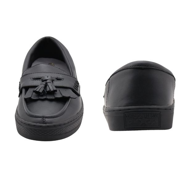CONVERSE（コンバース） ローファーレディース 靴 パンプス 黒 