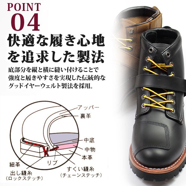 アビレックス　レザーブーツ ブラック 楽天市場】バイク シューズ ブーツ 人気おすすめ カッコいい