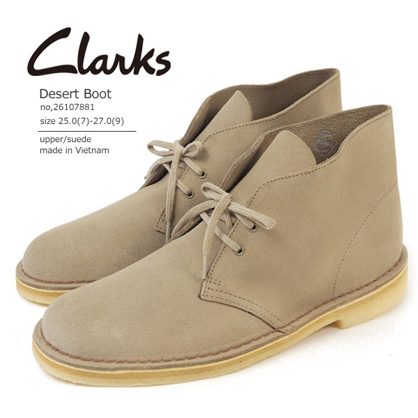 クラークス Clarks チャッカブーツ レースアップシューズ Desert Boot デザートブーツ 26107881 メンズ  :c26107881:シューズベースYahoo!店 - 通販 - Yahoo!ショッピング