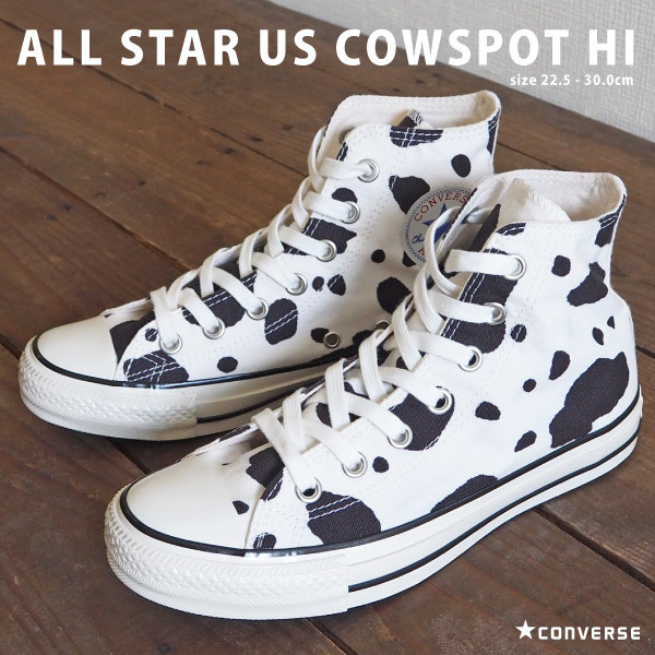 コンバース CONVERSE スニーカー ALL STAR US COWSPOT HI オールスター