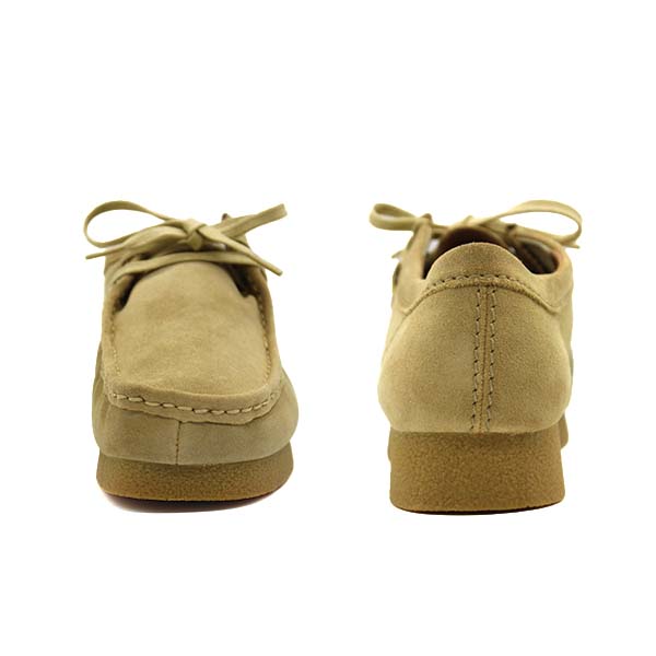 Clarks（クラークス） ワラビー モカシン スリッポン ブーツ