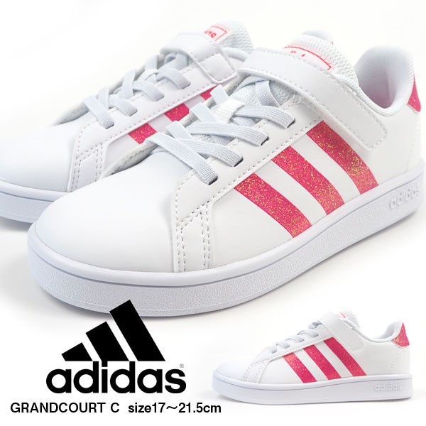 adidas アディダス スニーカー GRANDCOURT C EG3811 キッズ