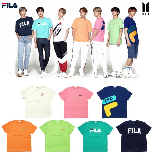 防弾少年団(BTS) - BTS FILA Tシャツ RM ナムジュン ファイル バンタン 防弾少年団 BTS FILA Tシャツ RM ナムジュン ファイル バンタン 防弾少年団