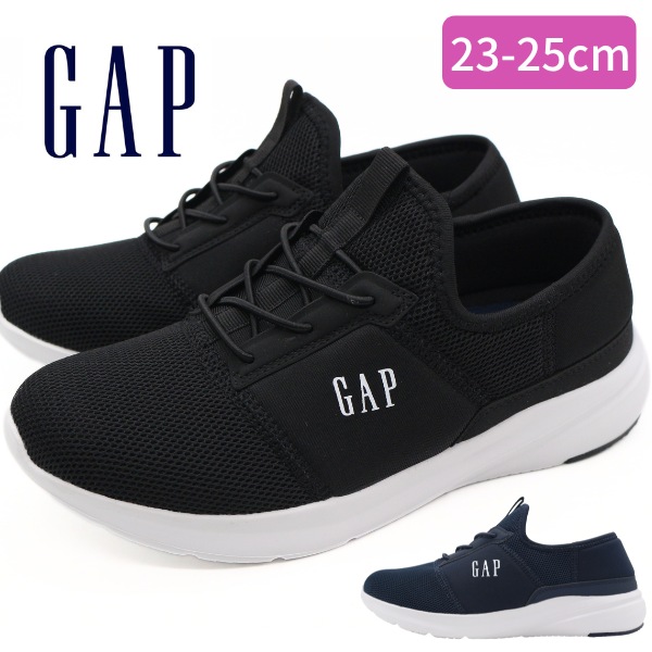 GAP（ギャップ） レディース スリッポン スニーカー 黒 ブラック