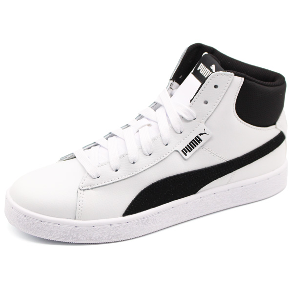 PUMA（プーマ） スニーカー メンズ 靴 ハイカット 黒 ブラック 白