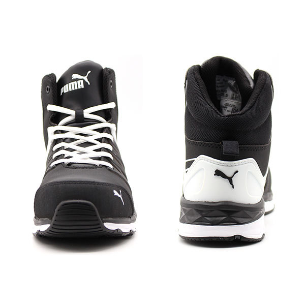 PUMA（プーマ） スニーカー メンズ 靴 黒 ブラック 安全靴 耐油 傷付き