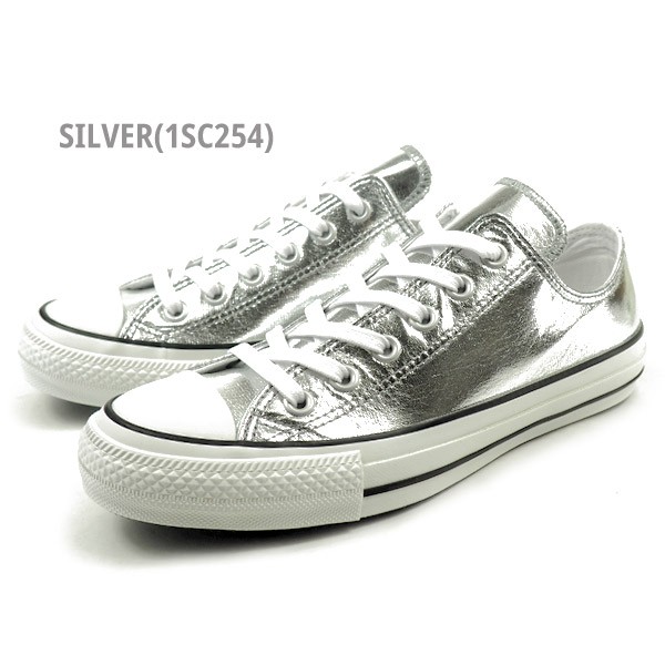 コンバース CONVERSE スニーカー ALL STAR 100 SHINYMETALLIC OX オールスター 100シャイニーメタリック OX  1SC254 レディース