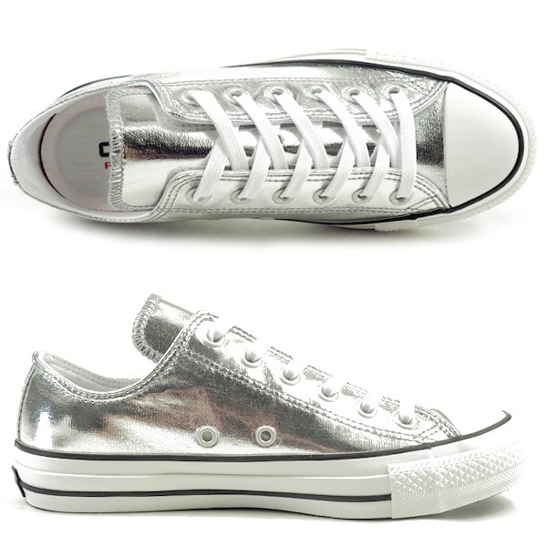 コンバース CONVERSE スニーカー ALL STAR 100 SHINYMETALLIC OX オールスター 100シャイニーメタリック OX  1SC254 レディース