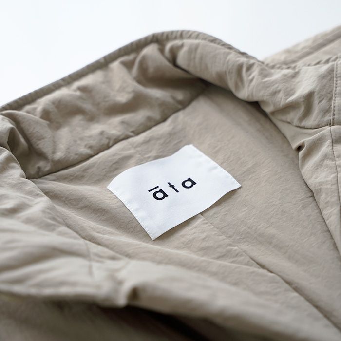 CLASKA Gallery & Shop ”DO” ata アタ coat 1. 中綿コート ベージュ