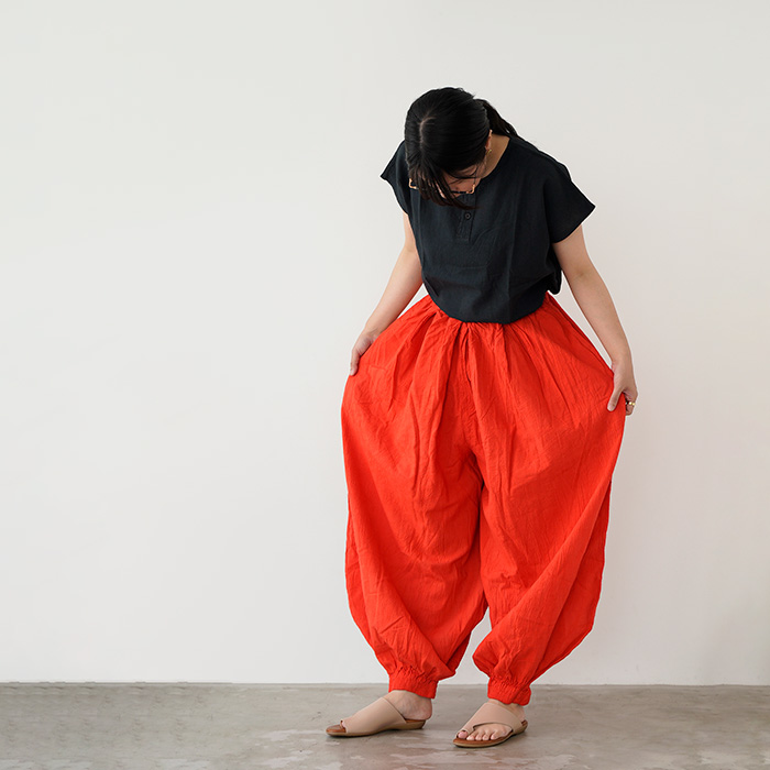 ヂェン先生の日常着 バルーン パンツ 全5色 21110255 レディース