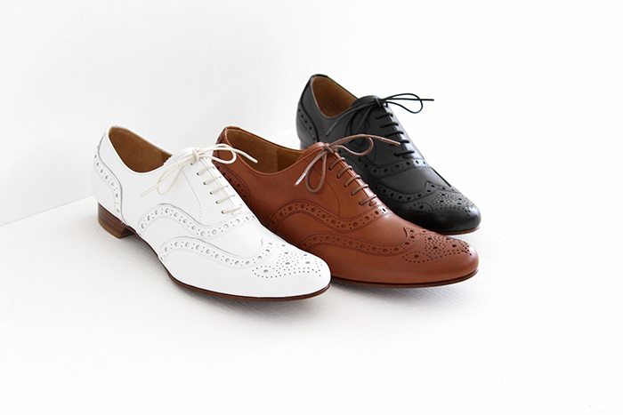 【chausser】 バイカラー ウイングチップ パンチング レースアップ 革靴 バイカラーウィングチップレザーブーツ | モード系ファッションの通販