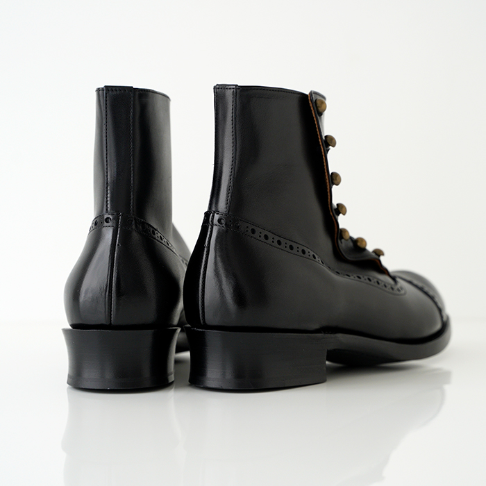 chausser ショセ ボタンブーツ C-7039 メンズ 靴 ショートブーツ