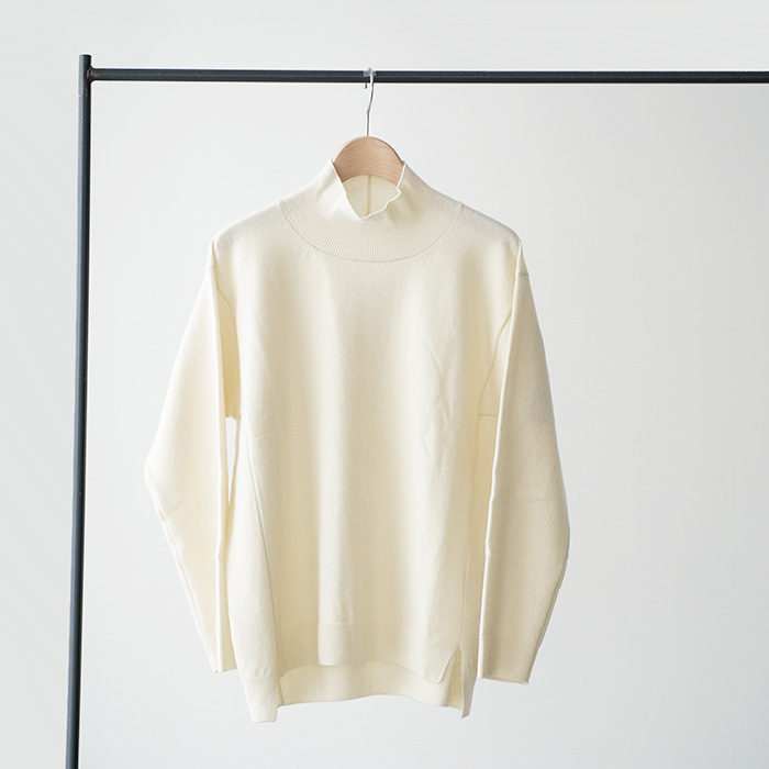 evam eva（エヴァムエヴァ） wool turtleneck ウール タートルネック
