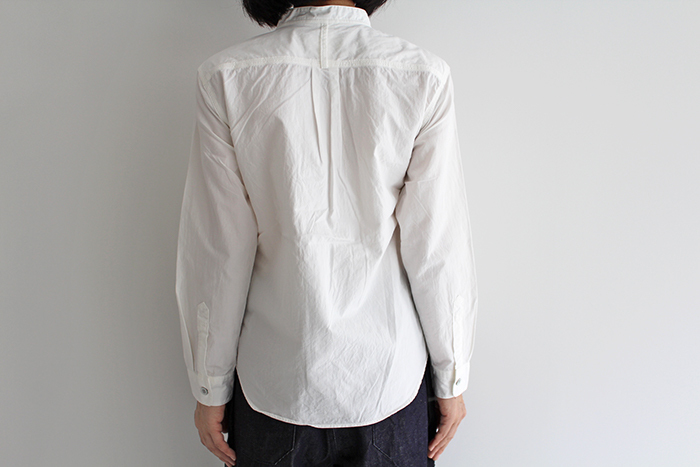 Rinen リネン 80 2ダウンプルーフ スタンドカラーシャツ Teiban メンズ Pm Ssp Ma Gov Br