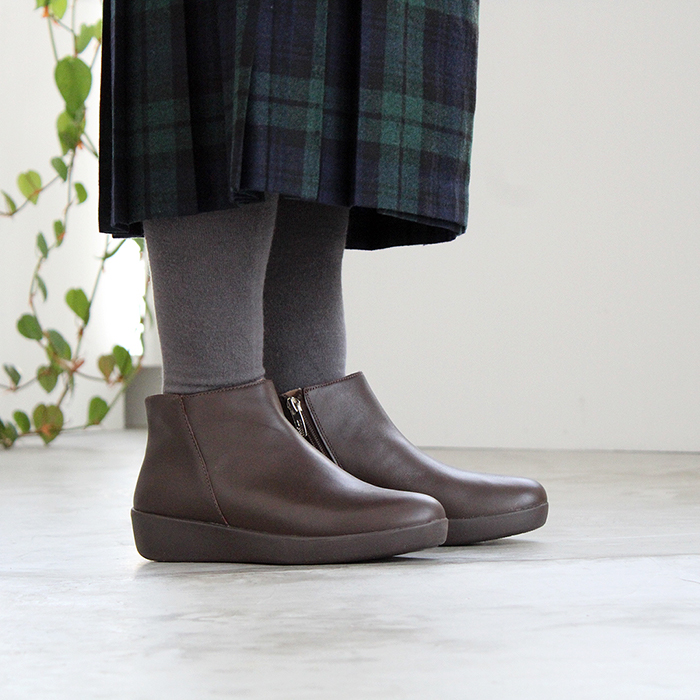 fitflop フィットフロップ SUMI LEATHER ANKLE BOOTS スミ