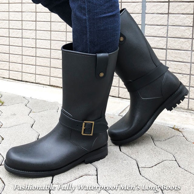 新品未使用★キャラバン★スノーブーツ★レインブーツ代用★透湿★防水加工★黒 2130_bl2.jpg