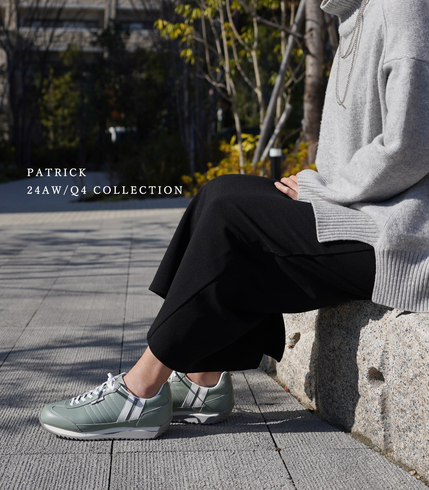 PATRICK スポーツシューズ グリーン/ネイビー PATRICK｜パトリック公式オンラインショップ｜洗練された大人の