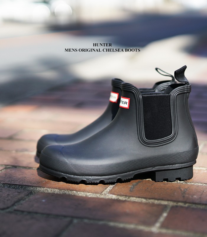HUNTER ハンター レインブーツ メンズ オリジナル チェルシー ブーツ ブラック MENS ORIGINAL CHELSEA BOOTS  BLACK MFS9116RMA :mfs9075rma-blk:QATARI - 通販 - Yahoo!ショッピング