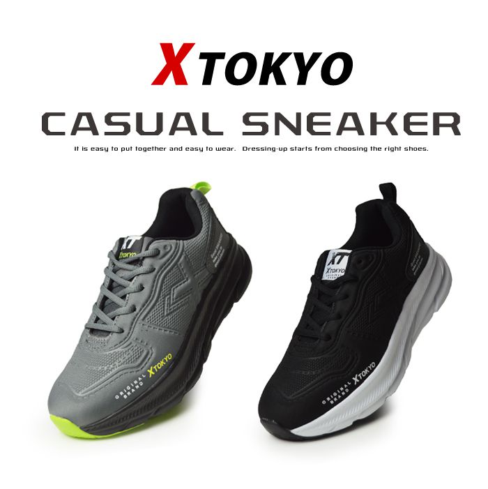 X TOKYO（スニーカー） スニーカー メンズ ランニングシューズ