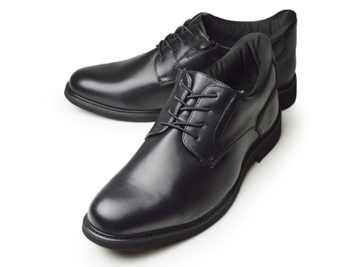 ビジネスシューズ メンズ 革靴 スリッポン レースアップ 外羽根