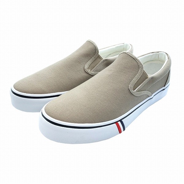 スリッポン スニーカー メンズ おしゃれ トリコ キャンバス デッキシューズ Br7650 シューズストア リオデート 通販 Yahoo ショッピング