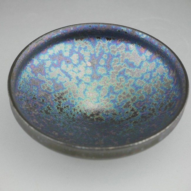 【新品未使用】京焼　清水焼　柳窯　西嶋秀樹造　油滴天目茶碗（共箱　正絹仕服入り） 京焼 清水焼 虹彩釉盃 スッポン口 西嶋秀樹 : 松韻堂 Yahoo!店