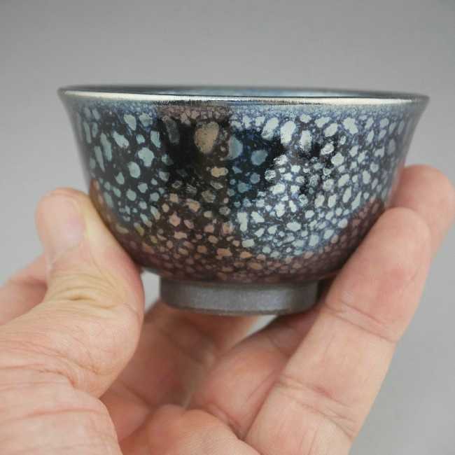 京焼 清水焼 天目ぐい呑 田中永嵩 : 松韻堂 Yahoo!店 - 通販 - Yahoo