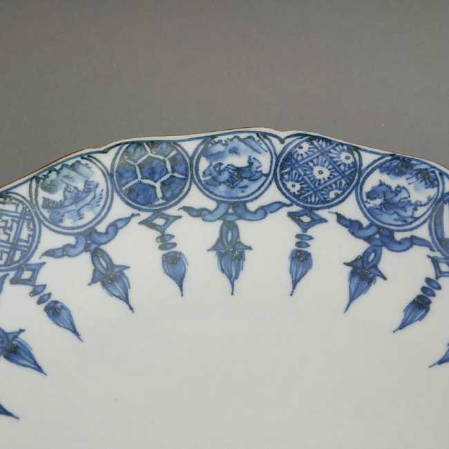 京焼 清水焼 縁瓔珞紋7寸皿 光抱 : 松韻堂 Yahoo!店 - 通販 - Yahoo