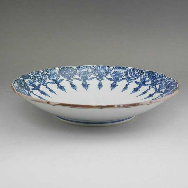 京焼 清水焼 縁瓔珞紋7寸皿 光抱 : 松韻堂 Yahoo!店 - 通販 - Yahoo