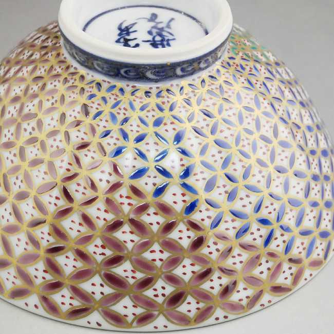 新製品『金彩七宝丸紋』の小茶盌が出来上がりました | 西川