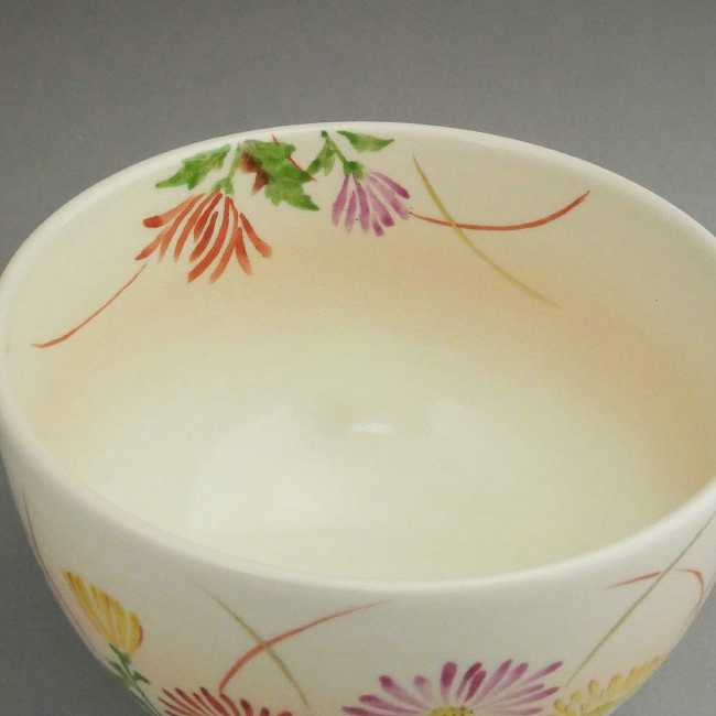 京焼 清水焼 嵯峨菊抹茶茶碗 亨 : 松韻堂 Yahoo!店 - 通販