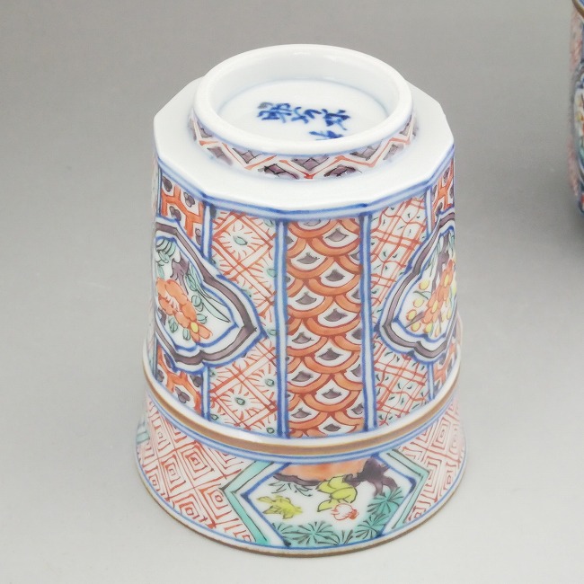 京焼 清水焼 赤絵古紋湯呑 昭阿弥 大単品 : 松韻堂 Yahoo!店 - 通販