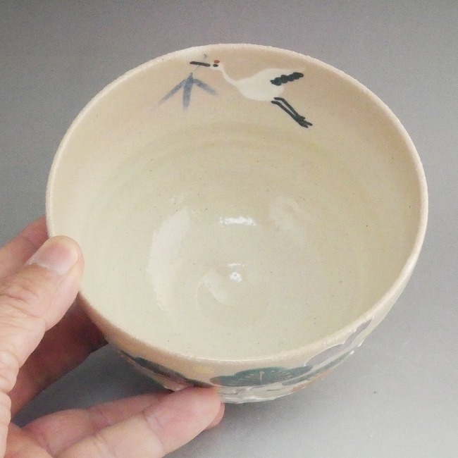 京焼 清水焼 祝富士抹茶茶碗 北哉 : 松韻堂 Yahoo!店 - 通販 - Yahoo