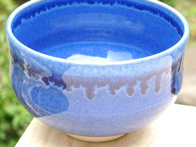 京焼 清水焼 青釉抹茶茶碗 林山 : 松韻堂 Yahoo!店 - 通販 - Yahoo