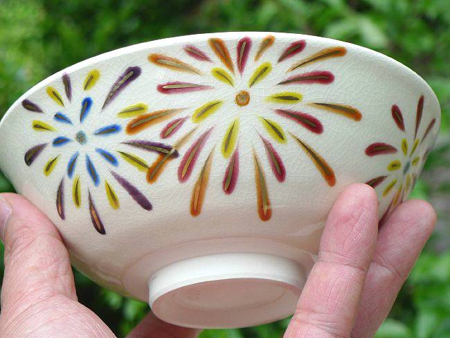 京焼 清水焼 平茶碗 花火 宝泉の説明 - 通販 - Yahoo!ショッピング