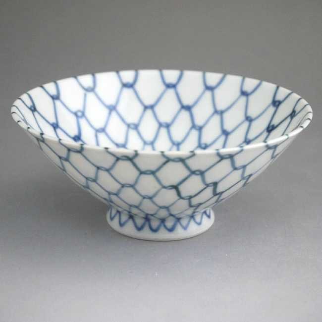 京焼 清水焼 青網 ご飯茶碗 孫（極小）芳山 : 松韻堂 Yahoo!店 - 通販