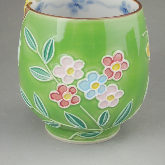 京焼 清水焼 黄ふくろう湯呑 昇峰 小単品 : 松韻堂 Yahoo!店 - 通販