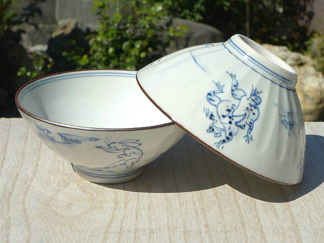 京焼 清水焼 高山寺 鳥獣戯画夫婦茶碗 壹楽 : 松韻堂 Yahoo!店 - 通販