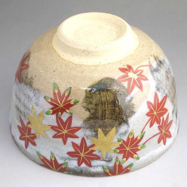 京焼 清水焼 抹茶茶碗 夢玄紅葉 八幡 : 松韻堂 Yahoo!店 - 通販