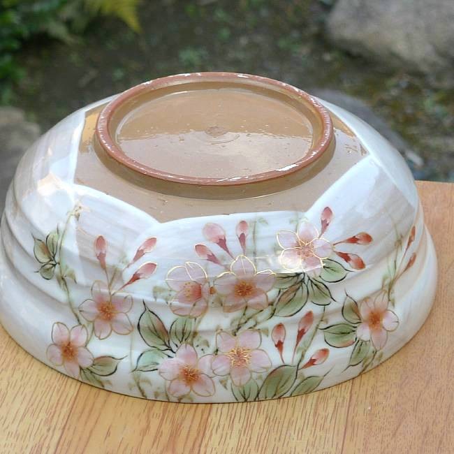 京焼 清水焼 白掛しだれ桜6寸鉢 陶あん : 松韻堂 Yahoo!店 - 通販