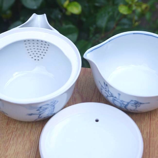 京焼 清水焼 高山寺鳥獣戯画煎茶器揃 陵泉 : 松韻堂 Yahoo!店 - 通販