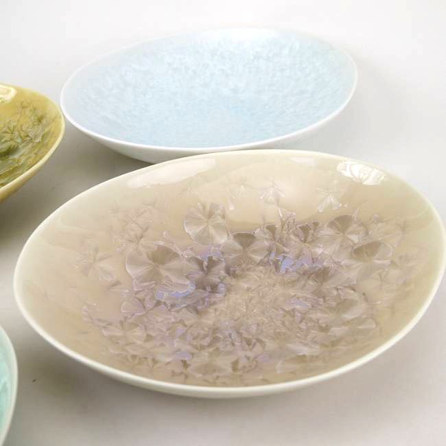 京焼陶庵花柄 陶器製 楕円形ボウル 京焼 清水焼 花結晶楕円鉢揃え 陶あん : 松韻堂 Yahoo!店 - 通販