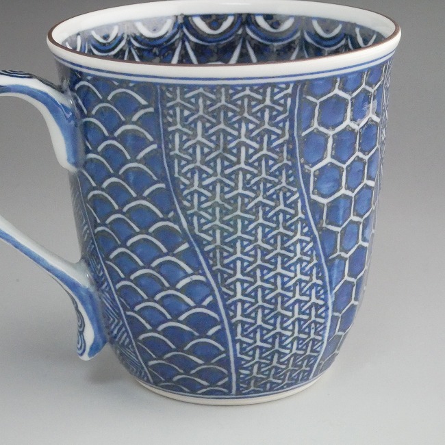 清水焼 瑞昭窯 名匠 二代目作 カップ ソーサー 手書き 染付 清水焼 瑞昭窯 名匠 二代目作 カップ ソーサー 手書き 染付