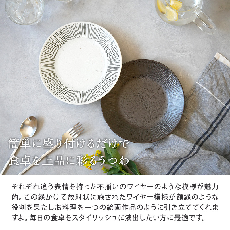 プレート 18.5cm Rim wire