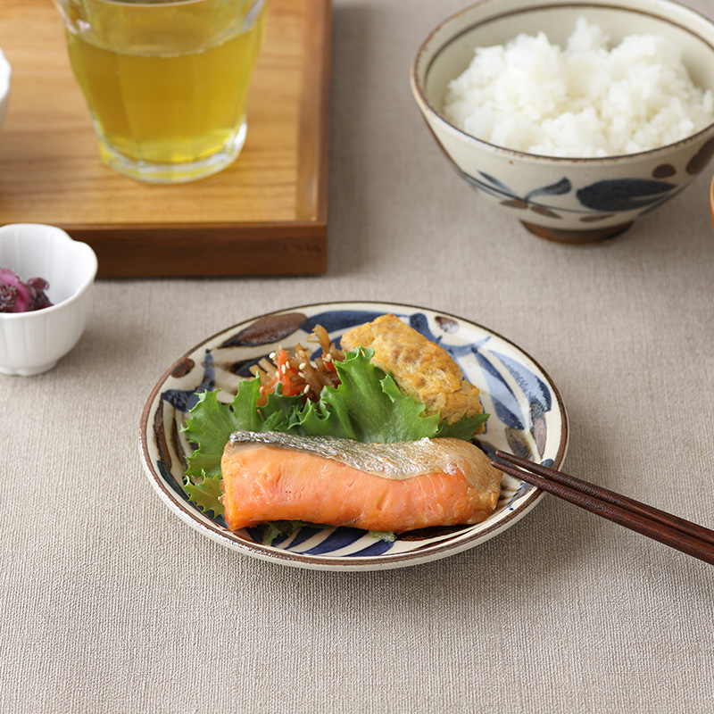 小皿 14cm 民彩 陶器