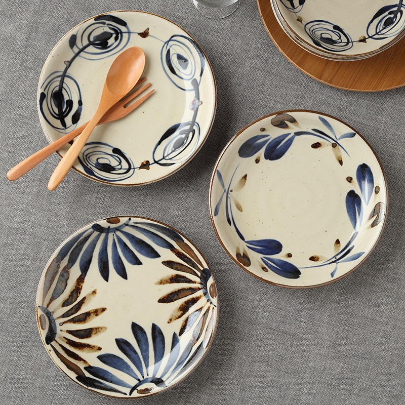 パスタ・カレー皿 20cm 民彩 陶器